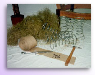 Outils du tapissier