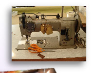 Machine à coudre du tapissier
