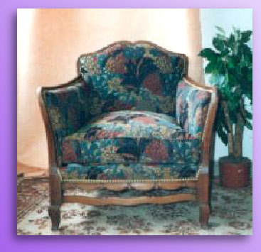 Fauteuil Art Déco après restauration